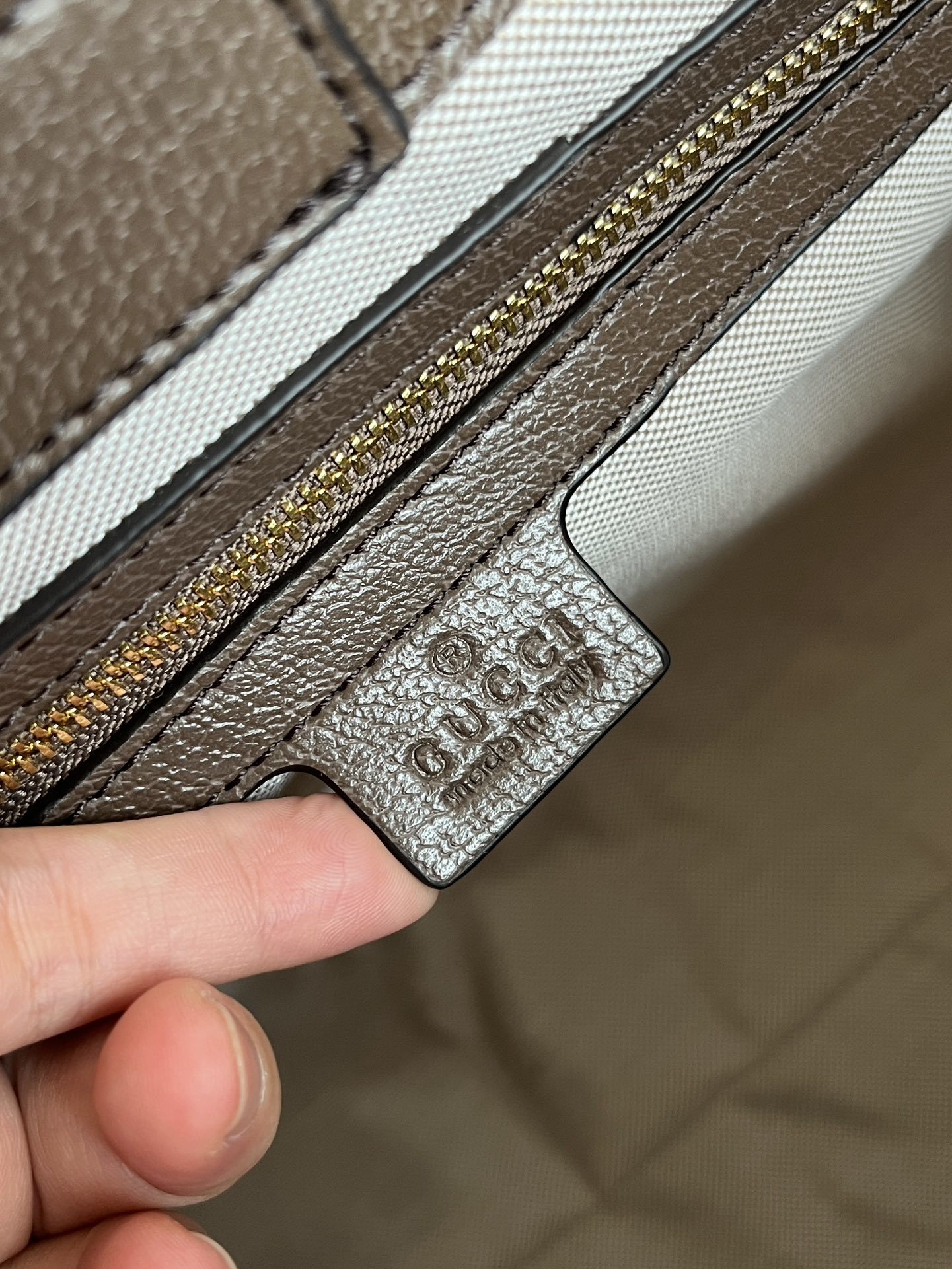 Gucci Ophidia medium tote bag Brown- Bag