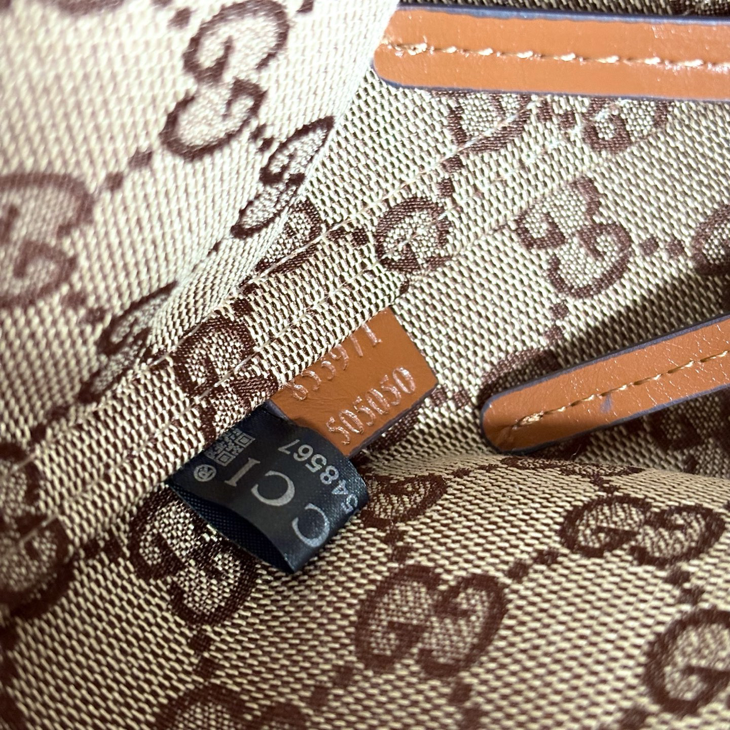 Gucci Giglio large tote bag - Dark brown soft glossy leather