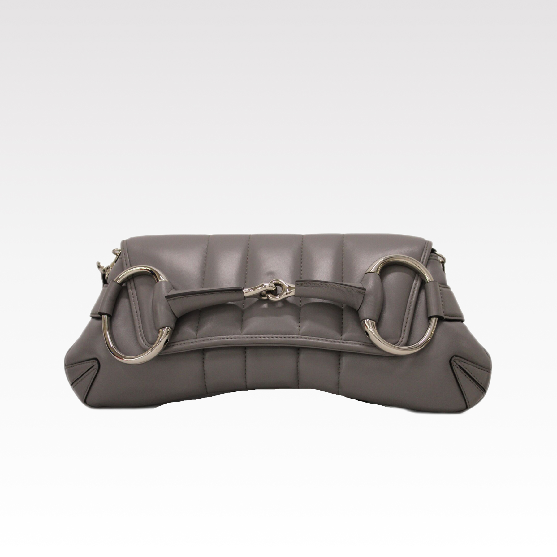 Gucci Horsebit Chain Small Shoulder Bag Taupe - Bag