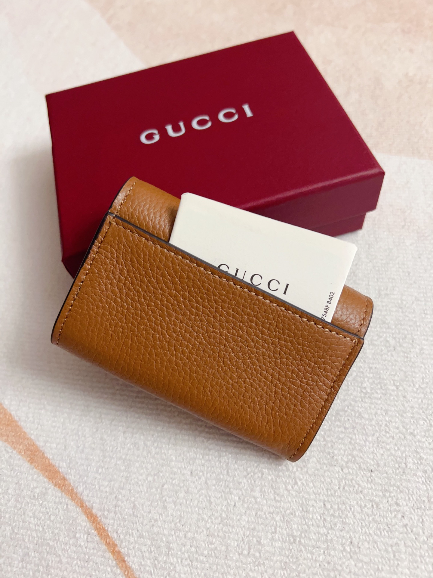 [TOP]Gucci Gucci Softbit card case -wallet