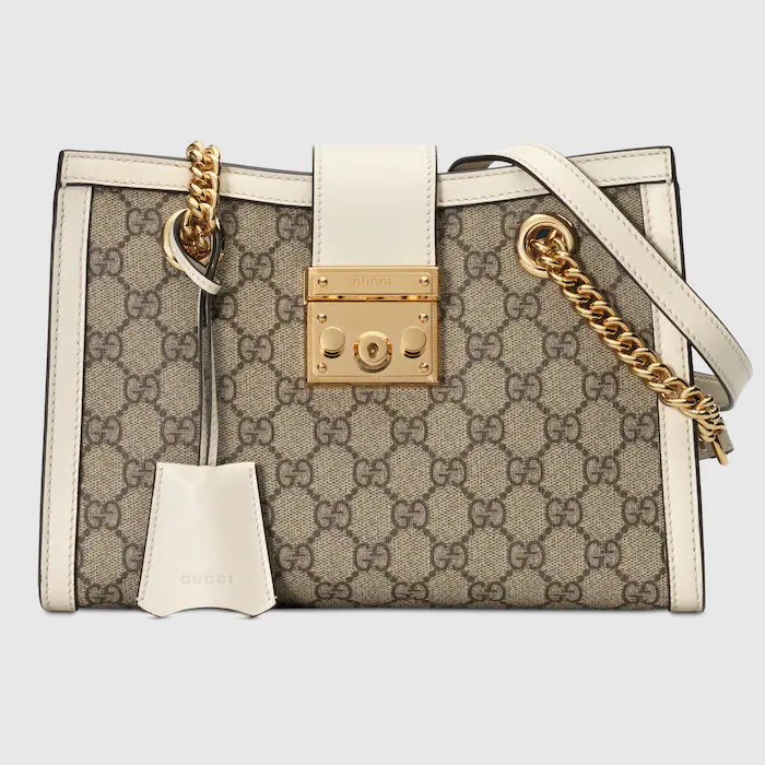 PADLOCK SMALL SHOULDER BAG