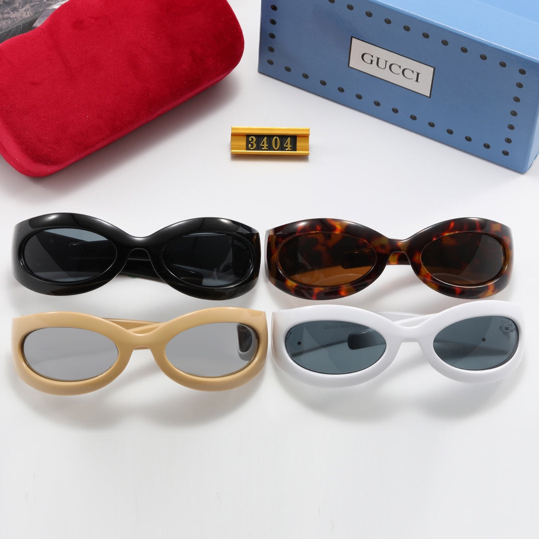 4 color fashion elliptic eye protection polarized sunglasses