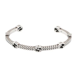 Thin Interlocking G Cuff Bracelet