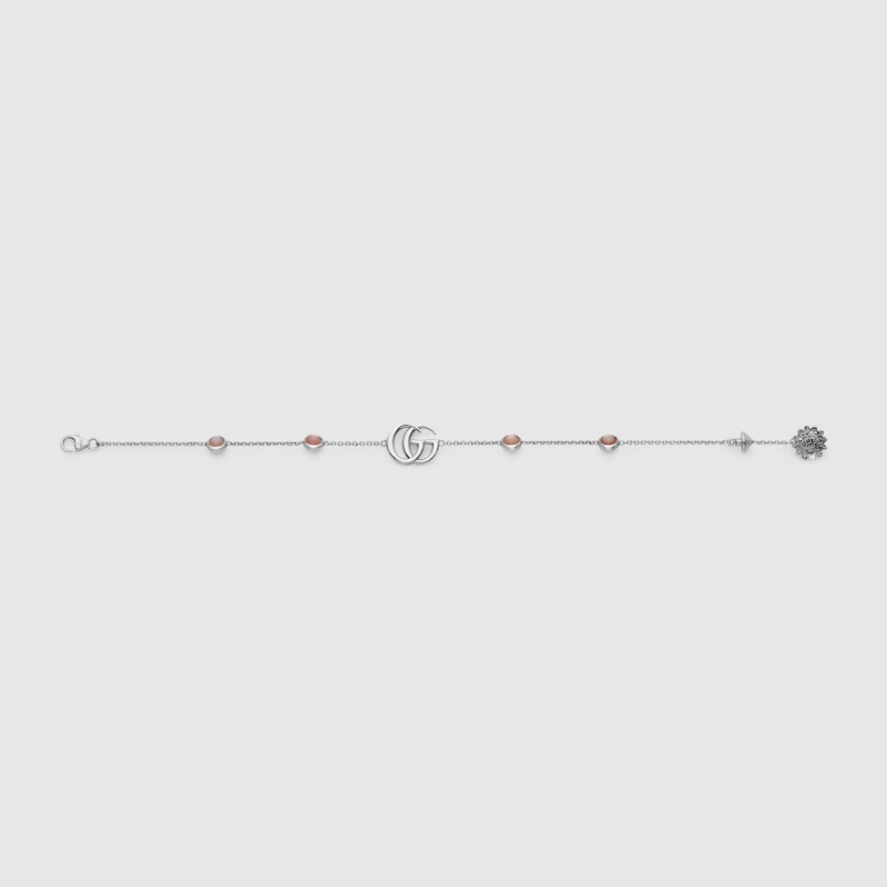 DOUBLE G MOTHER OF PEARL BRACELET