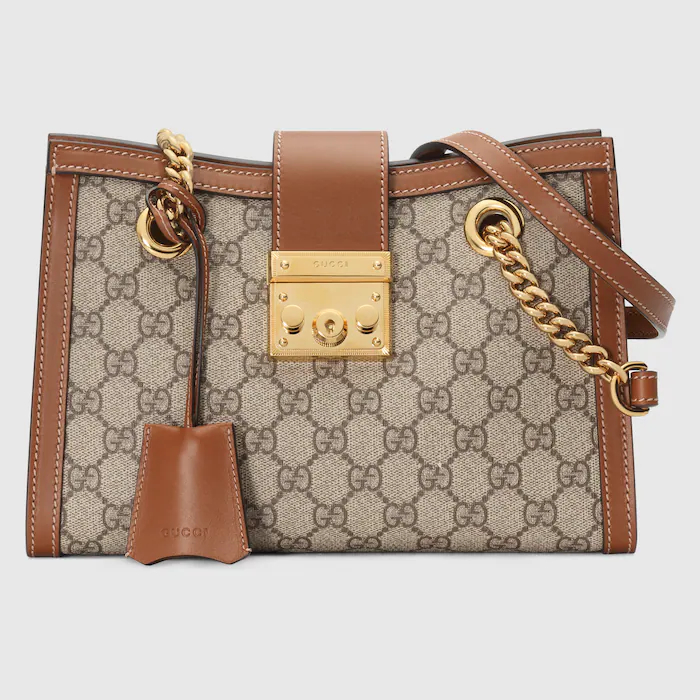 PADLOCK SMALL SHOULDER BAG