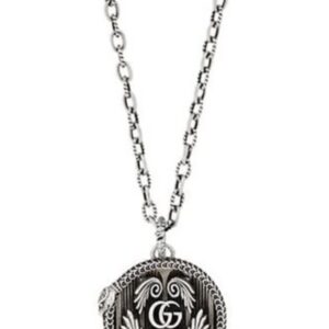 Garden Snake Pendant Necklace