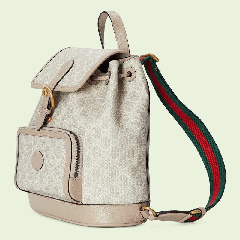 BACKPACK WITH INTERLOCKING G