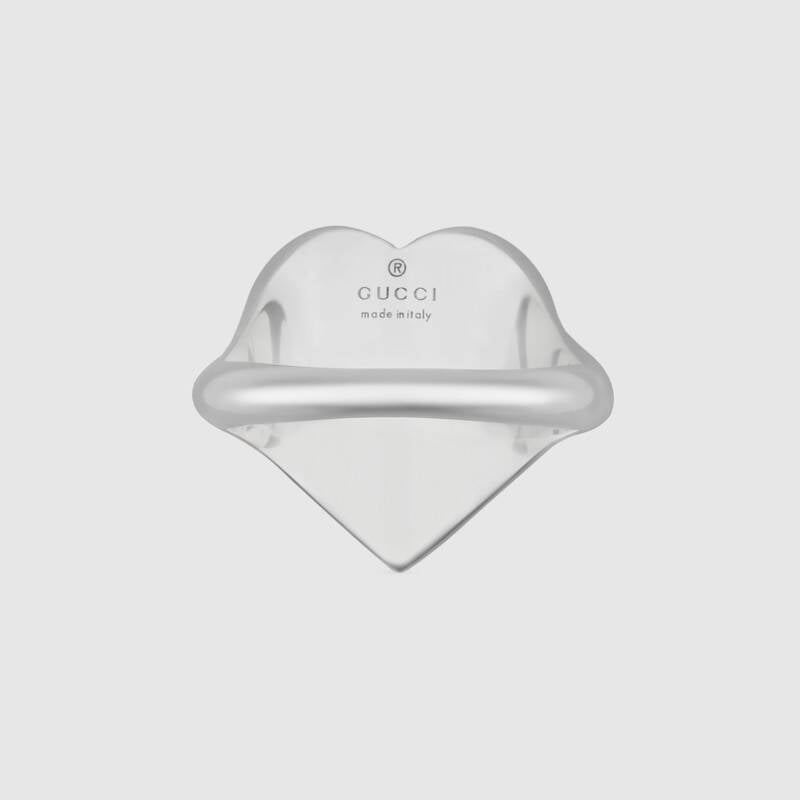 HEART ENAMEL RING