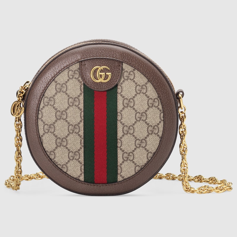 OPHIDIA MINI ROUND SHOULDER BAG