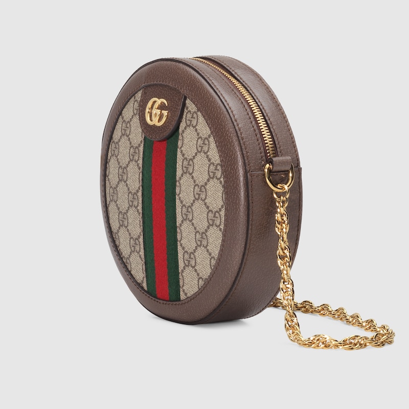 OPHIDIA MINI ROUND SHOULDER BAG