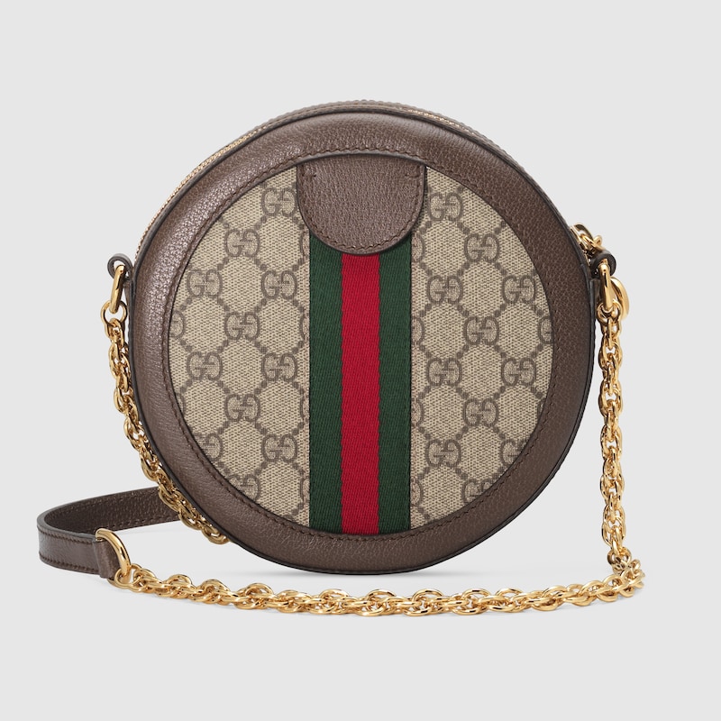 OPHIDIA MINI ROUND SHOULDER BAG