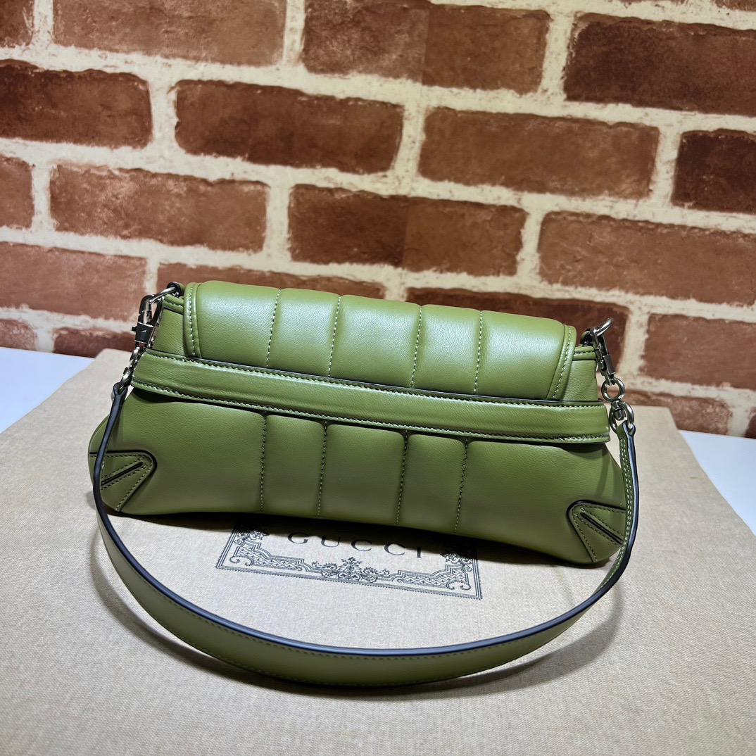 Gucci Horsebit Chain Small Shoulder Bag Green - Bag