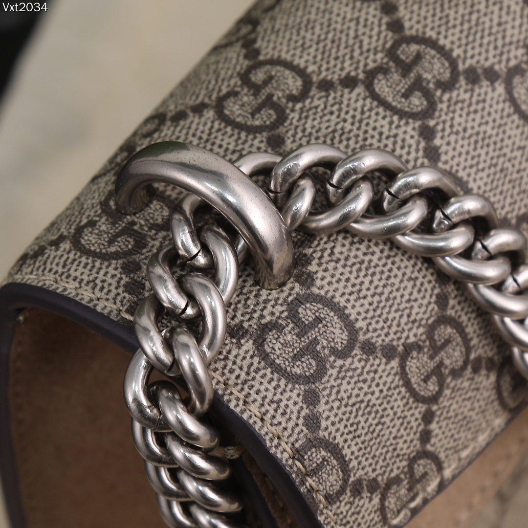 [TOP]Gucci DIONYSUS GG Small Shoulder Bag With Beige - Bag