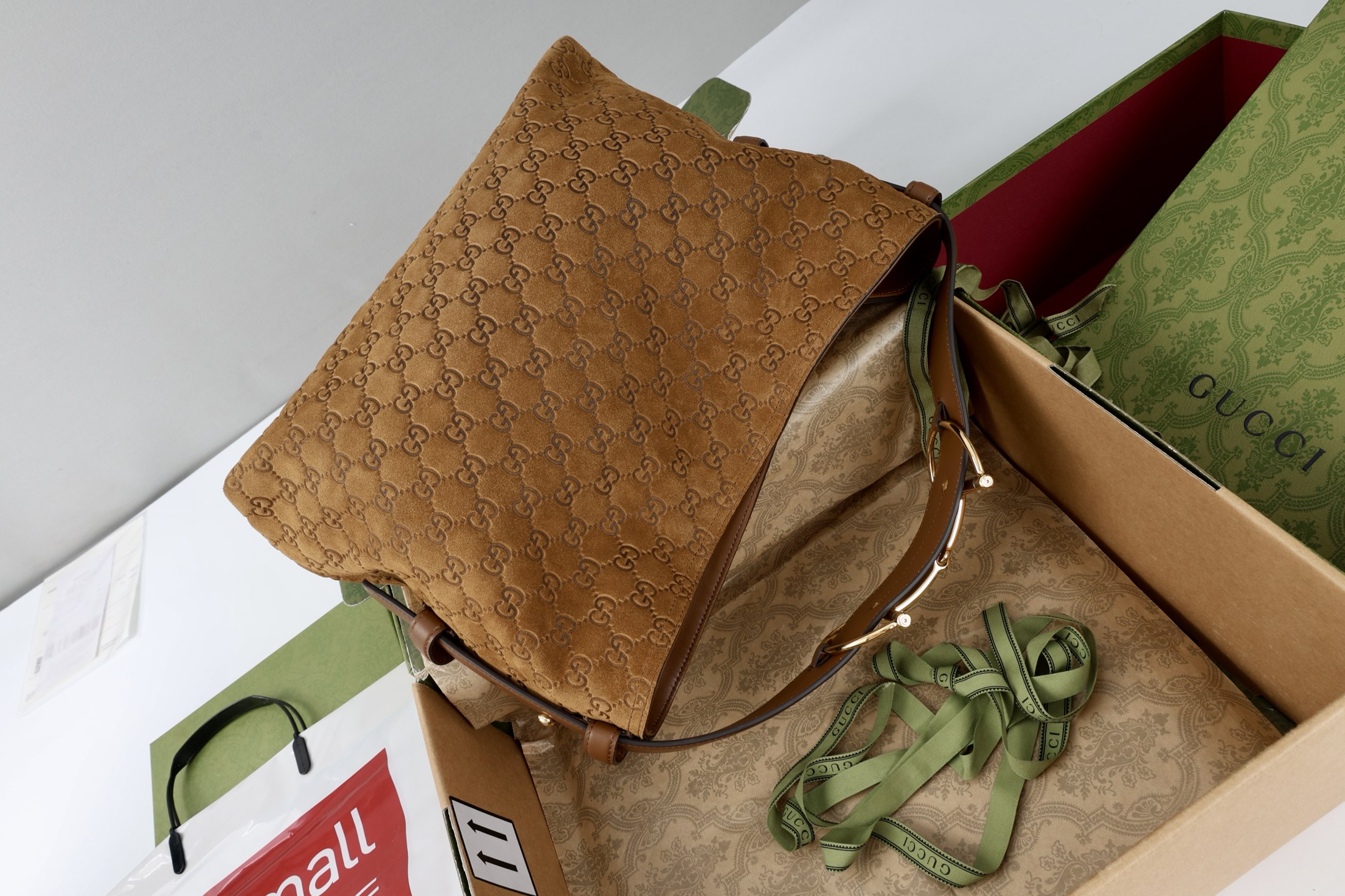 [TOP]Gucci Beatrix Medium Tote Bag