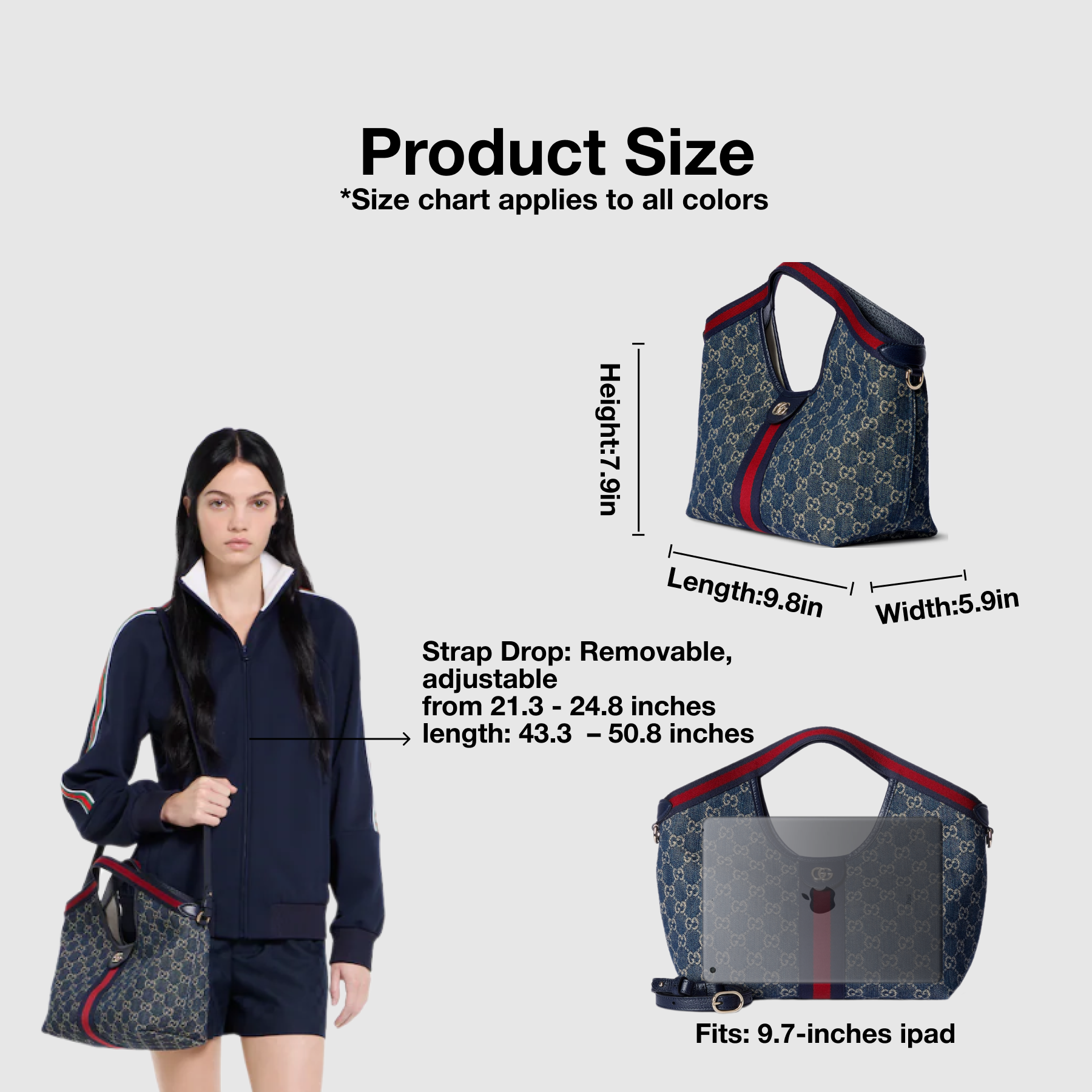 Gucci Giglio Small tote bag