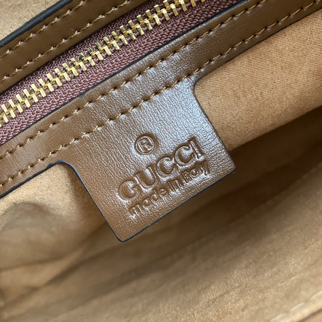 Gucci Jackie 1961 small shoulder bag-Brown - Bag