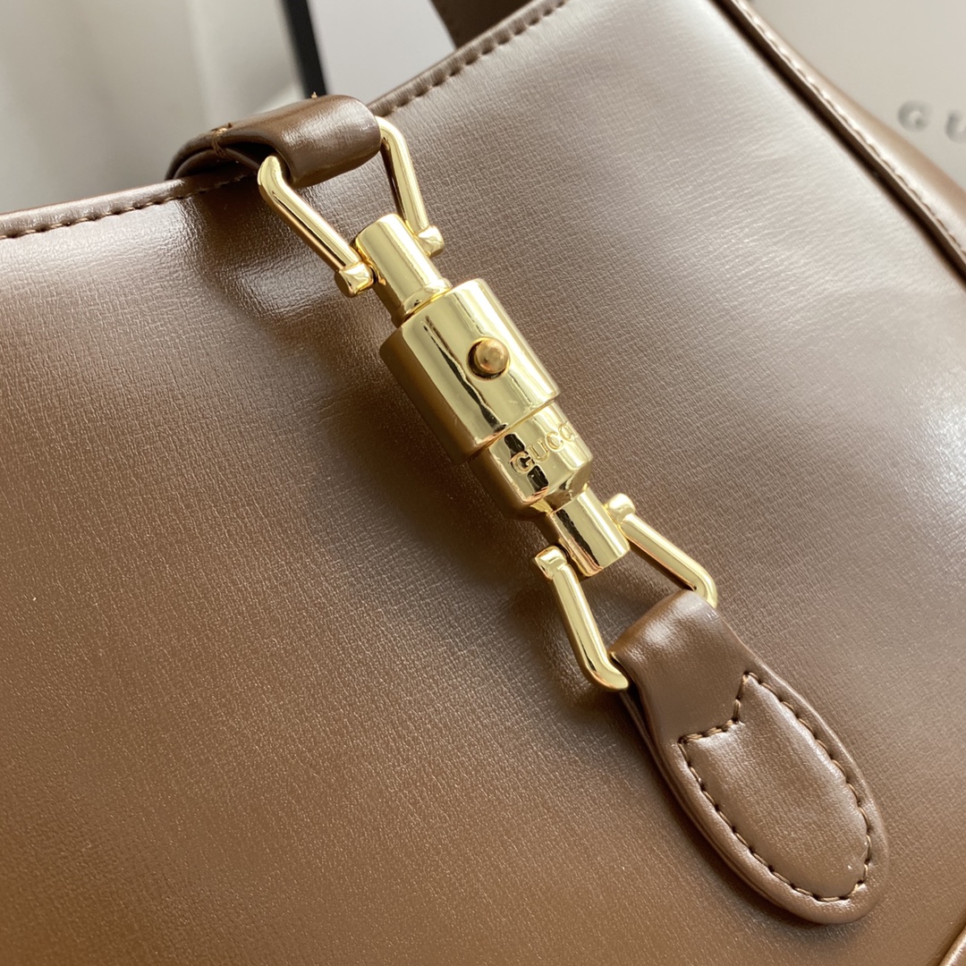 Gucci Jackie 1961 small shoulder bag-Brown - Bag