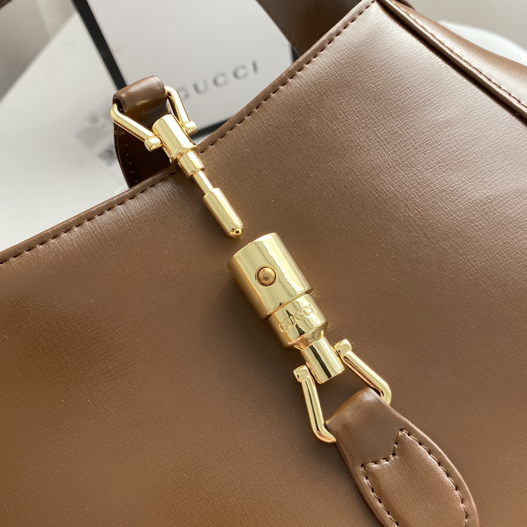 Gucci Jackie 1961 small shoulder bag-Brown - Bag