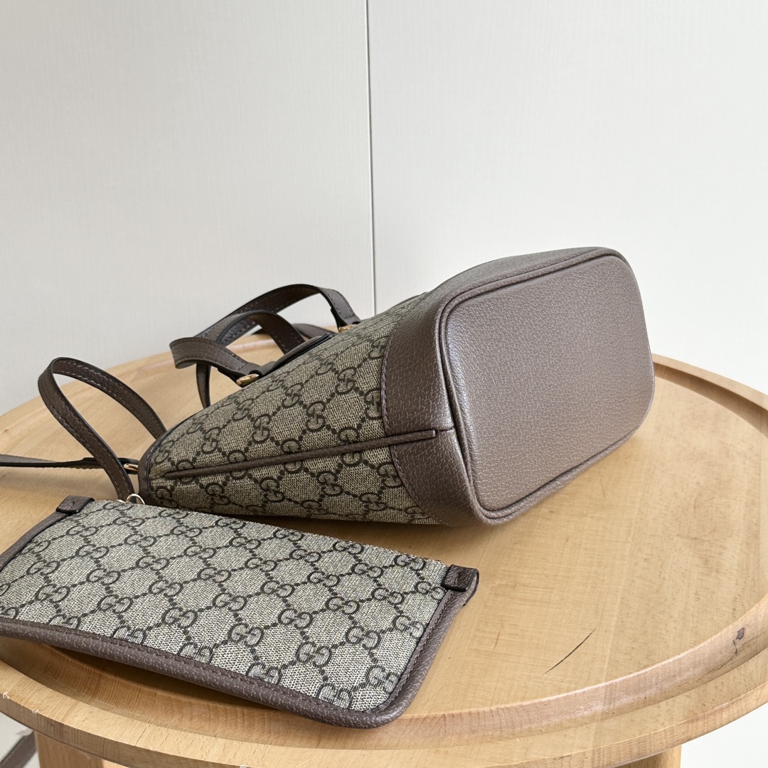 Gucci Ophidia Small Tote Bag - Gray Bag