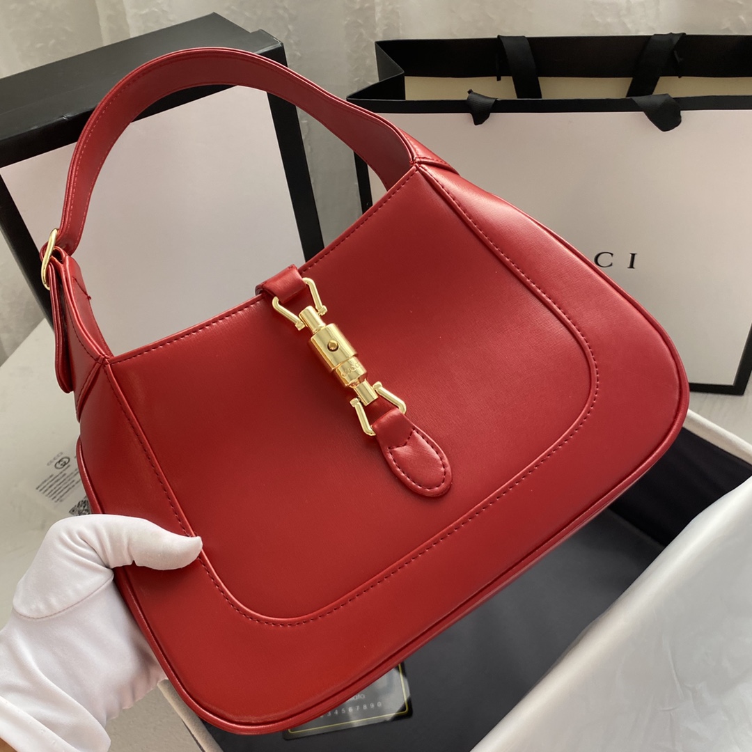 Gucci Jackie 1961 small shoulder bag-Red - Bag