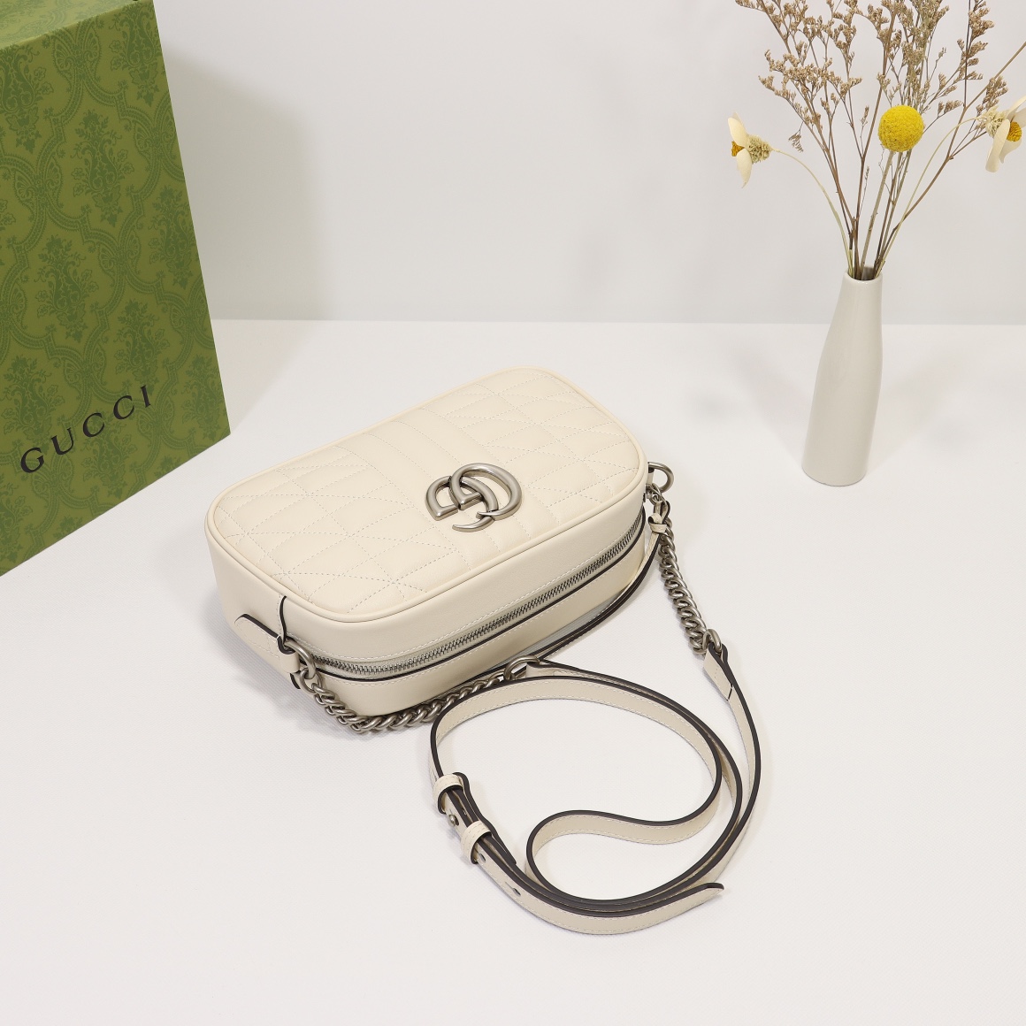 GUCCI GG Marmont Chain Shoulder Bag