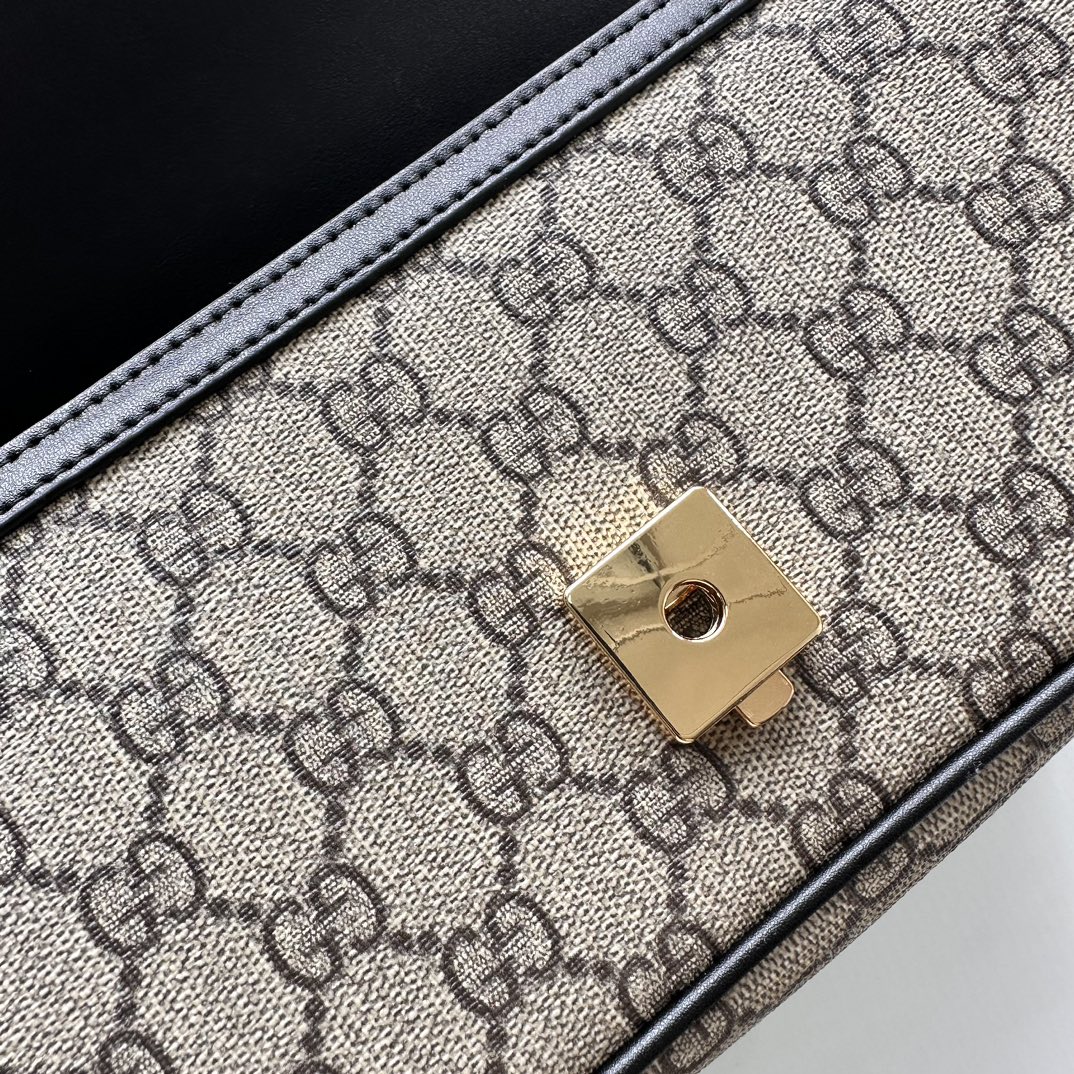 Gucci Horsebit 1955 Small Black Shoulder Bag