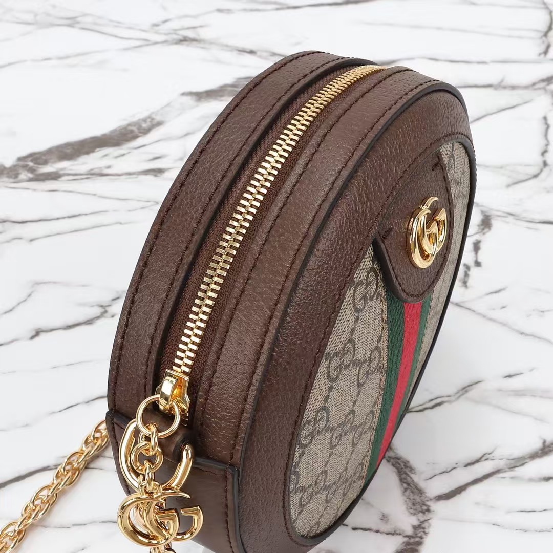 [TOP]Gucci GG Ophidia Mini Round Shoulder Bag