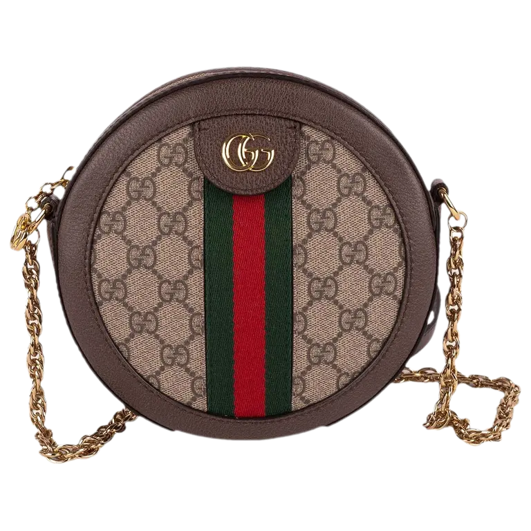 [TOP]Gucci GG Ophidia Mini Round Shoulder Bag