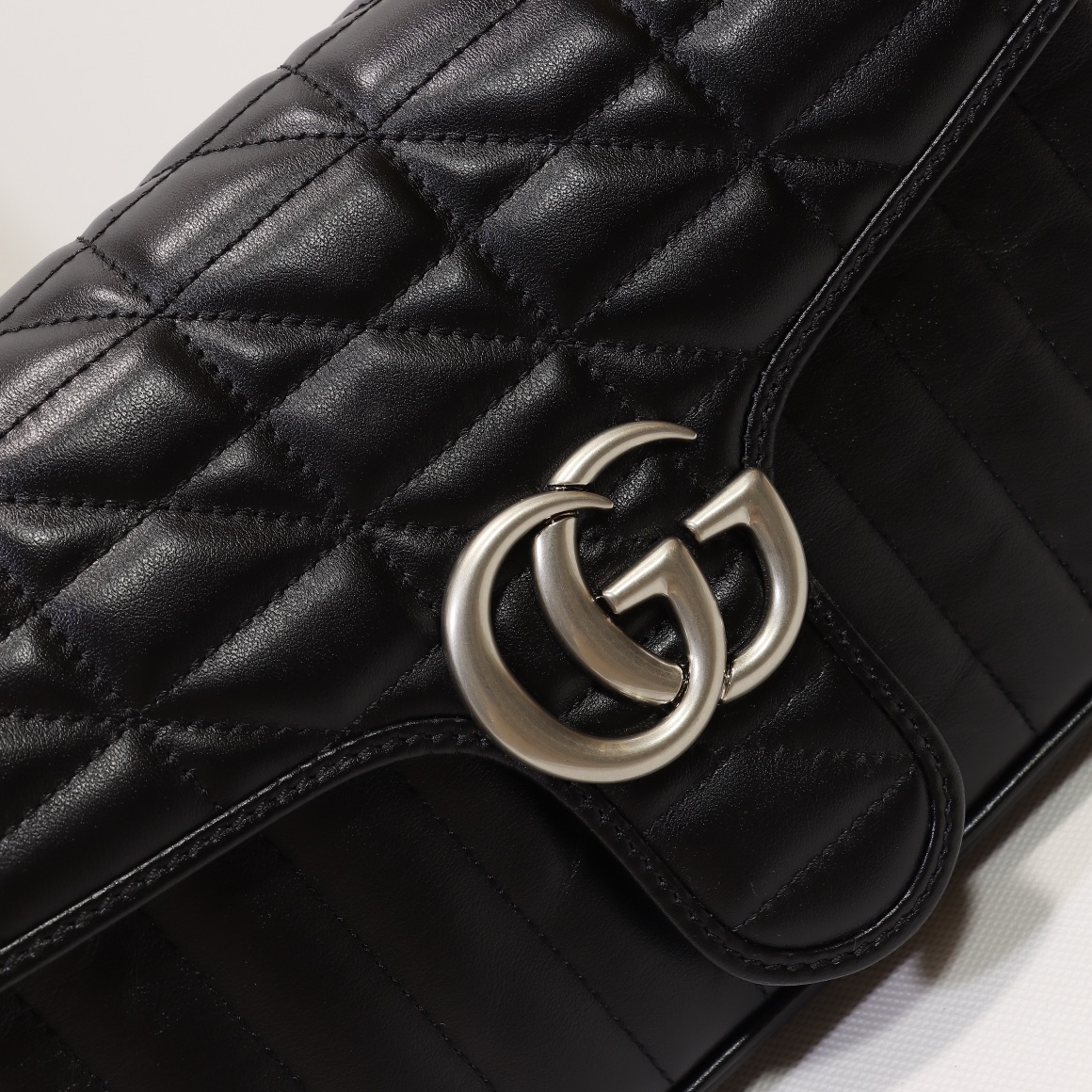 Gucci GG Marmont Small Shoulder Bag Black - Bag