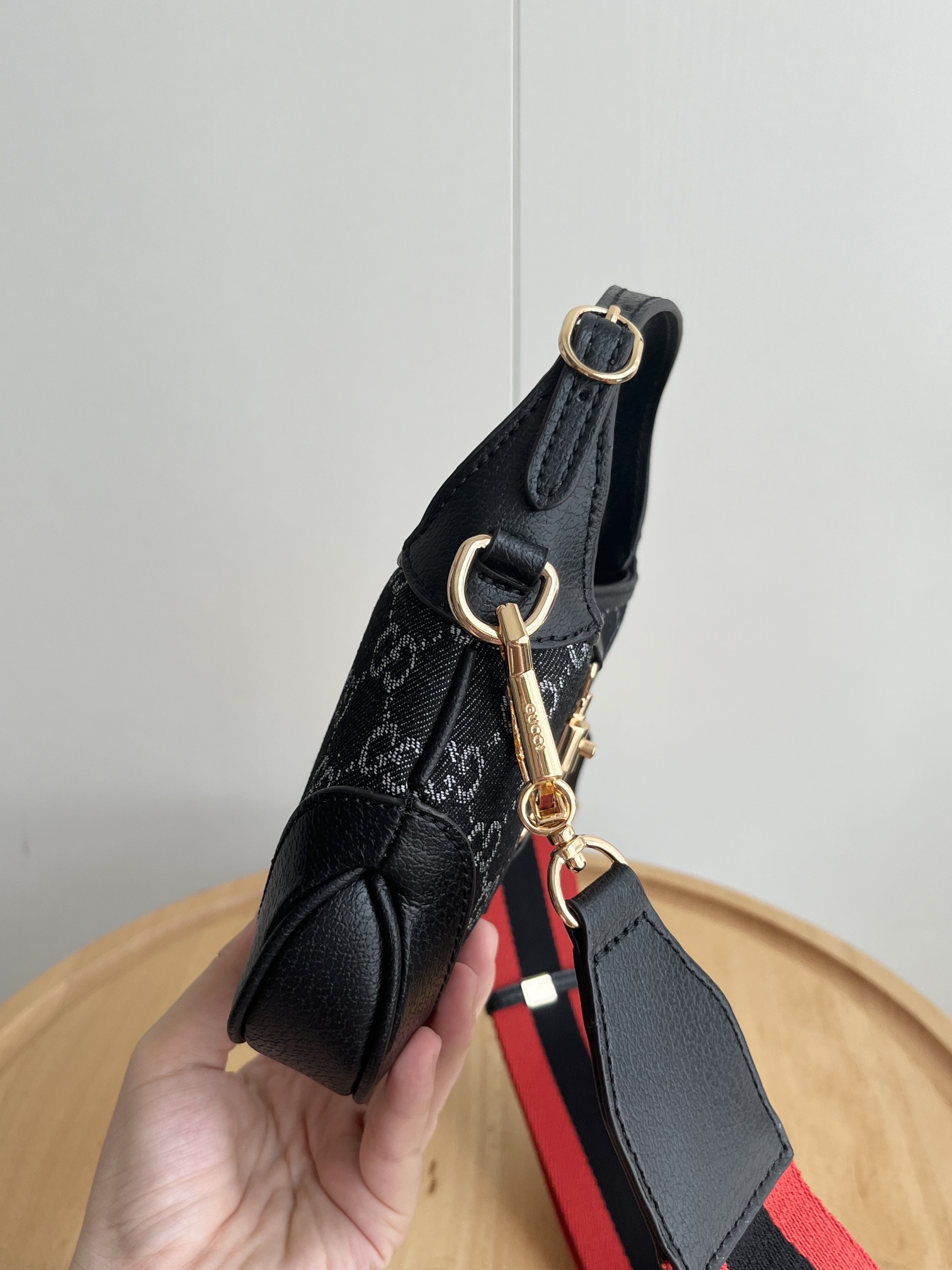 Gucci Mini Jackie 1961 Bag in Horsebit Black Denim and GHW - Bag