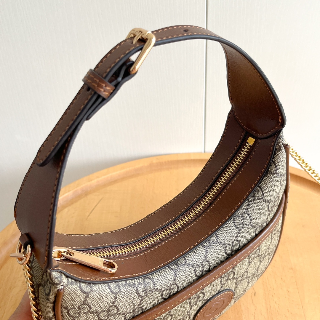 Gucci Half-moon-shaped Mini Bag