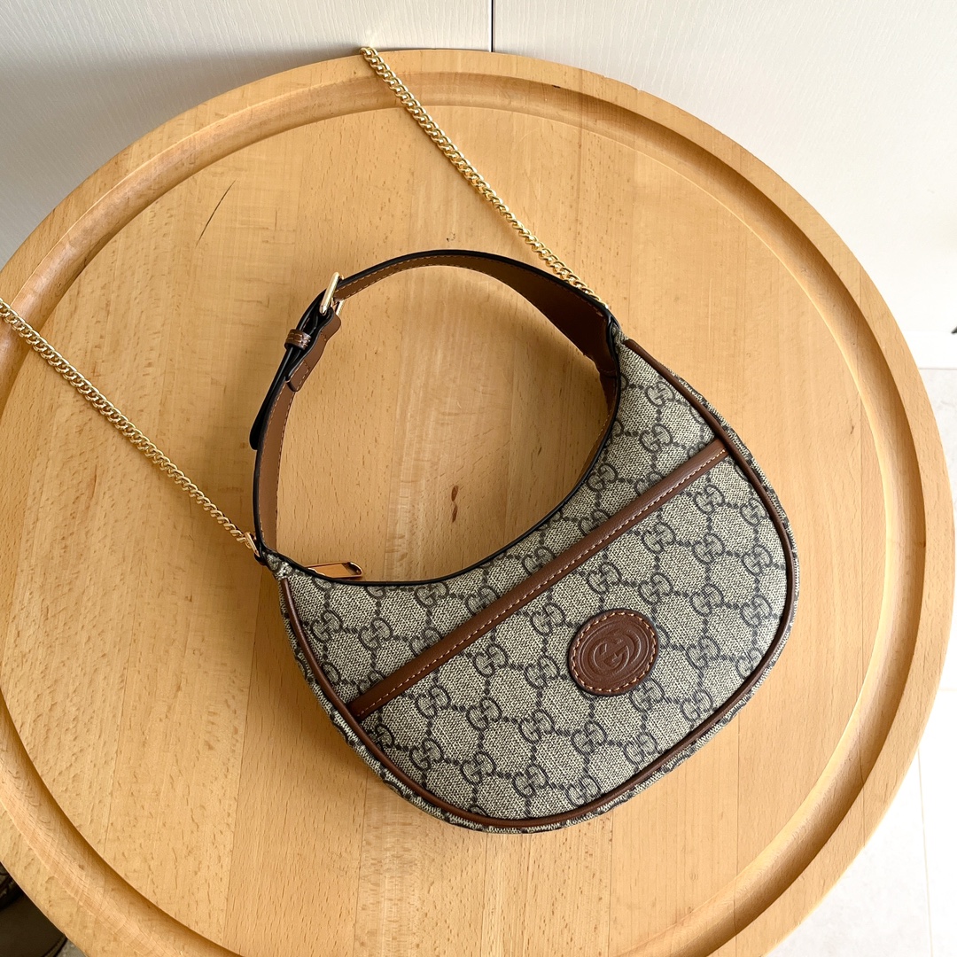 Gucci Half-moon-shaped Mini Bag