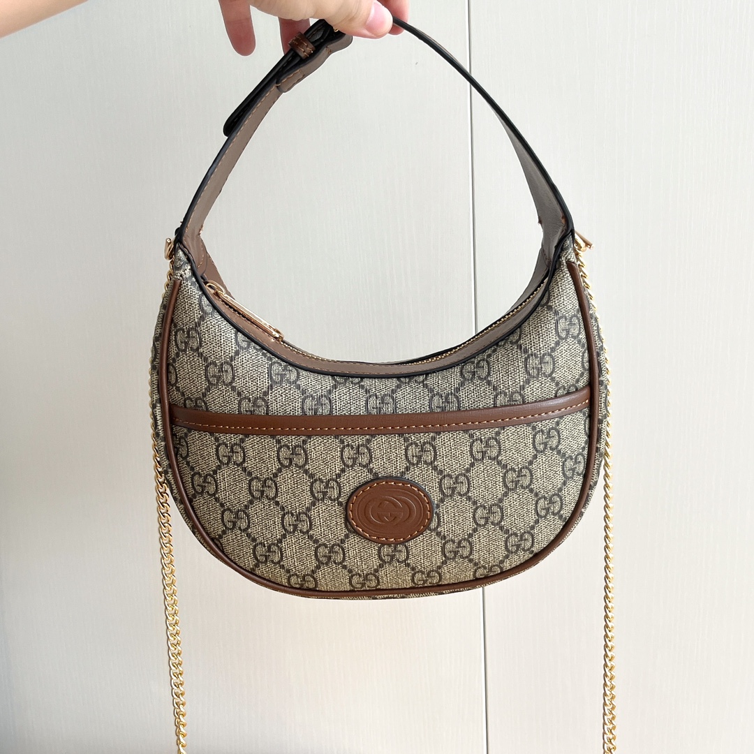 Gucci Half-moon-shaped Mini Bag