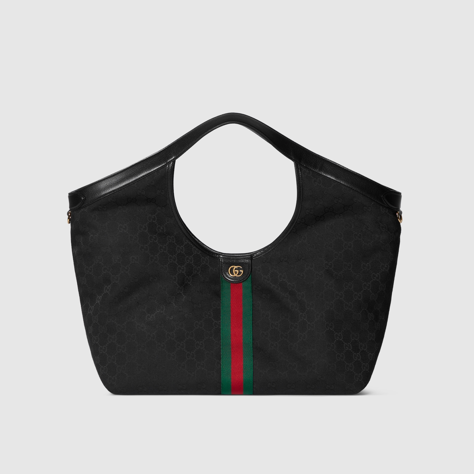 Gucci Giglio GG large tote bag - Dark Black