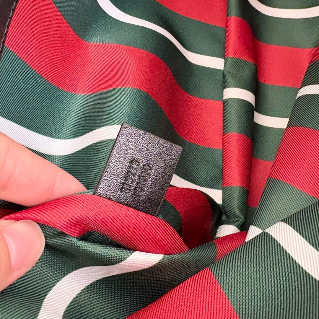 Gucci GG Emblem Large black tote bag