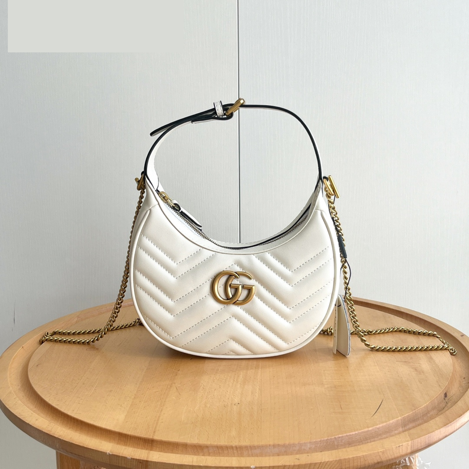 Gucci GG Marmont Small shoulder Bag White - Bag