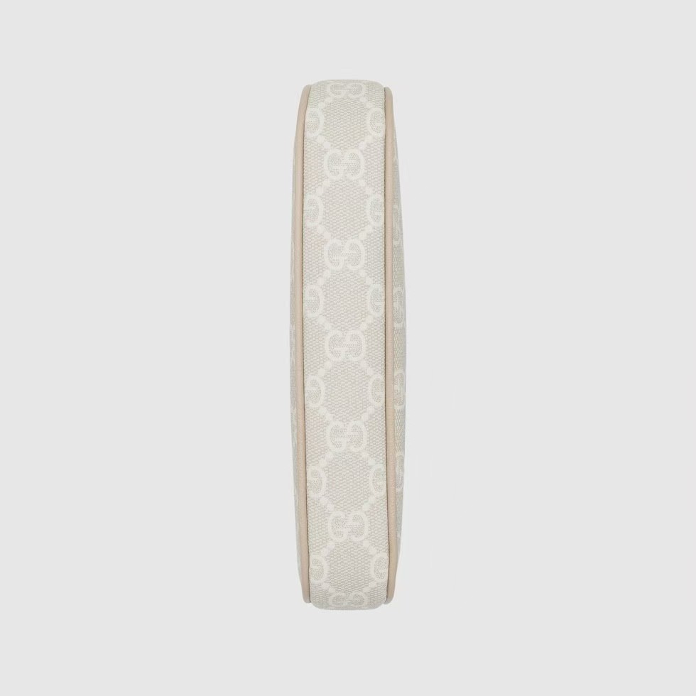 [TOP]Gucci GG Ophidia mini bag in beige and white