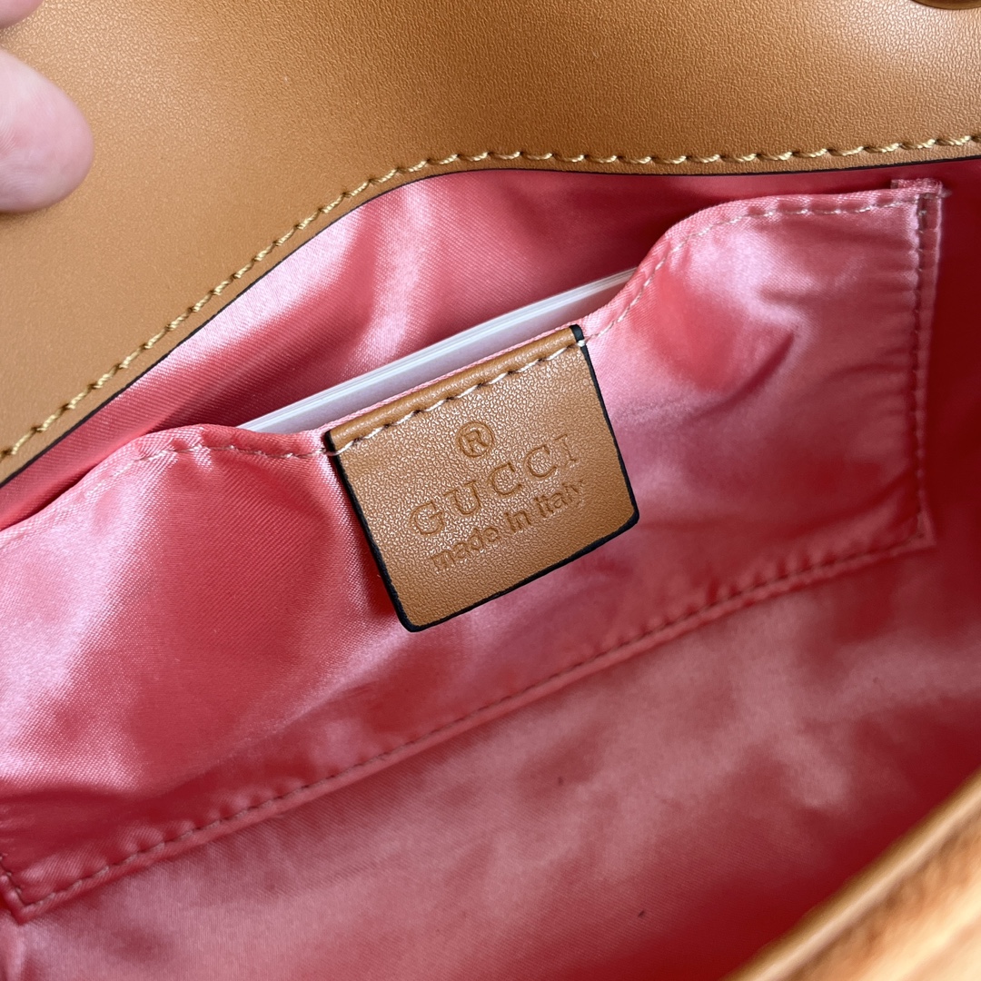 Gucci GG Marmont Velvet Collection - Orange Bag