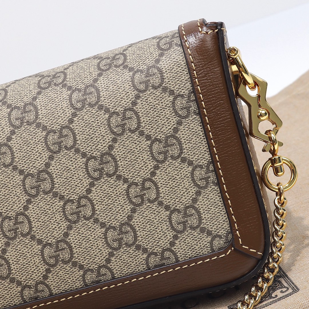 Gucci Horsebit 1955 small shoulder bag Beige - Bag