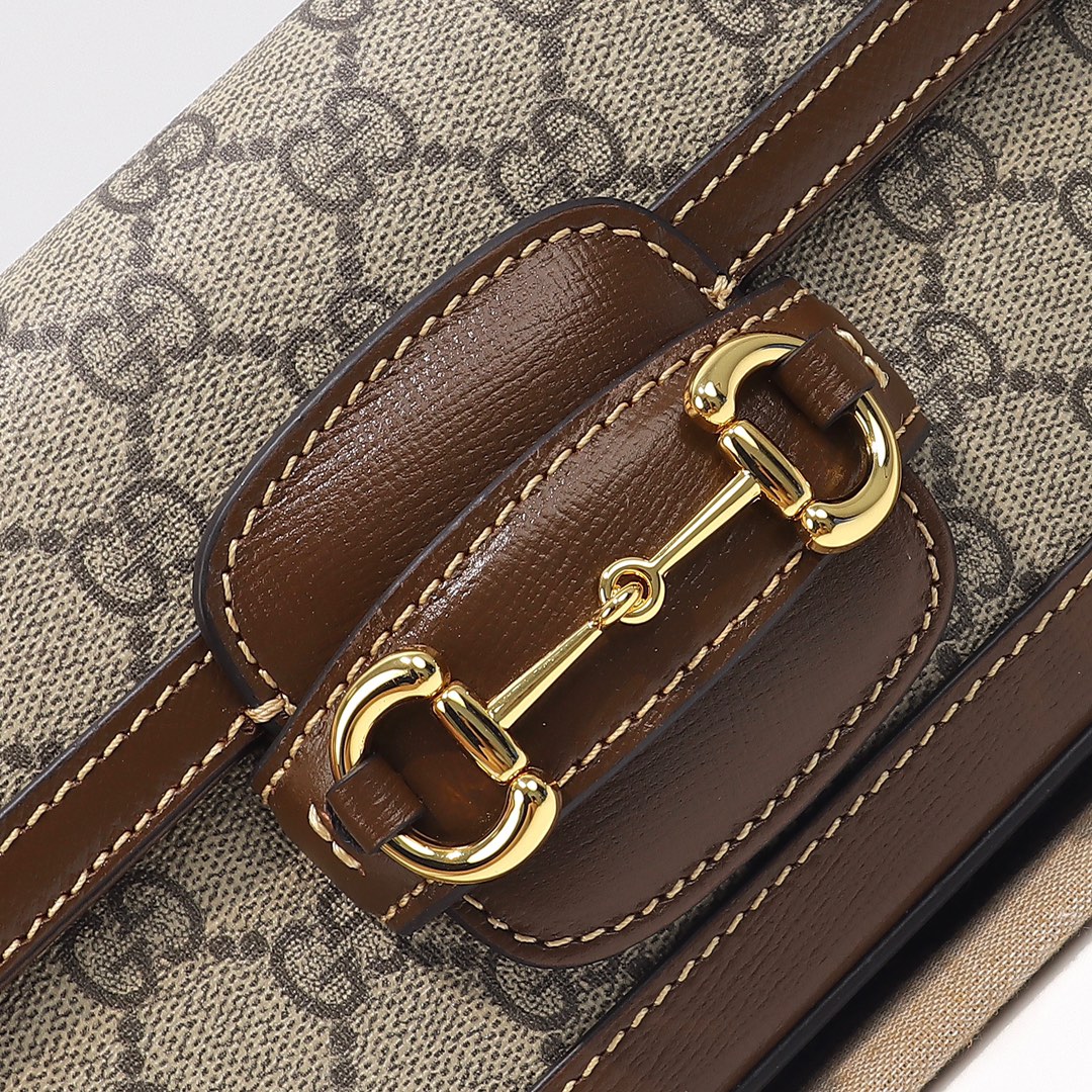 Gucci Horsebit 1955 small shoulder bag Beige - Bag