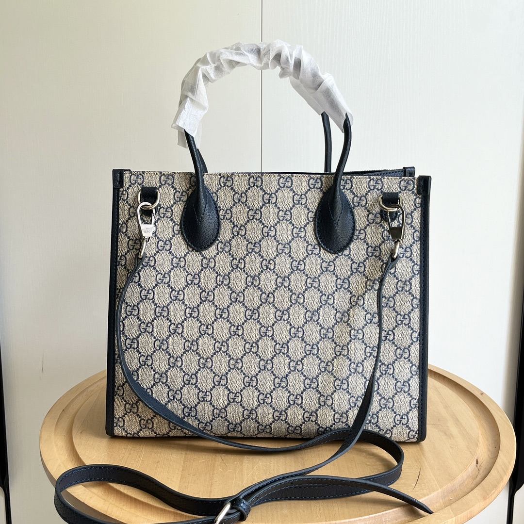 Gucci Retro Shopper - Navy Bag