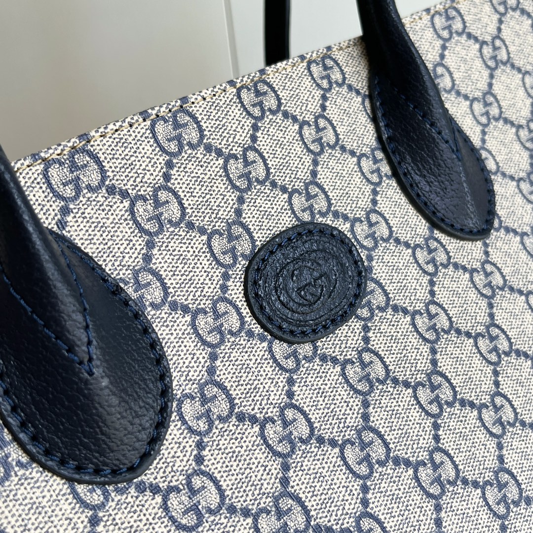 Gucci Retro Shopper - Navy Bag