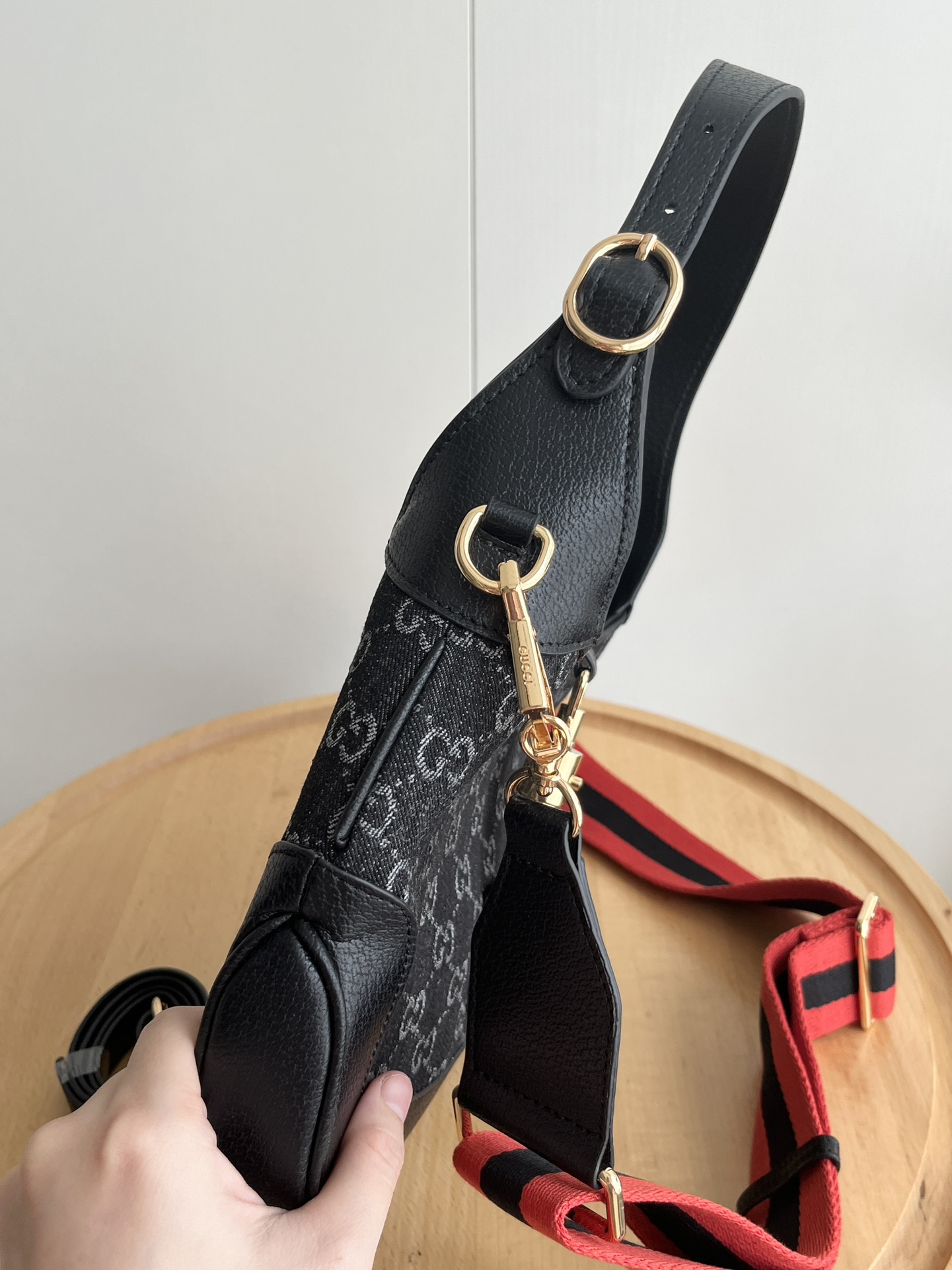 Gucci Small Jackie 1961 Bag in Horsebit Black Denim and GHW - Bag