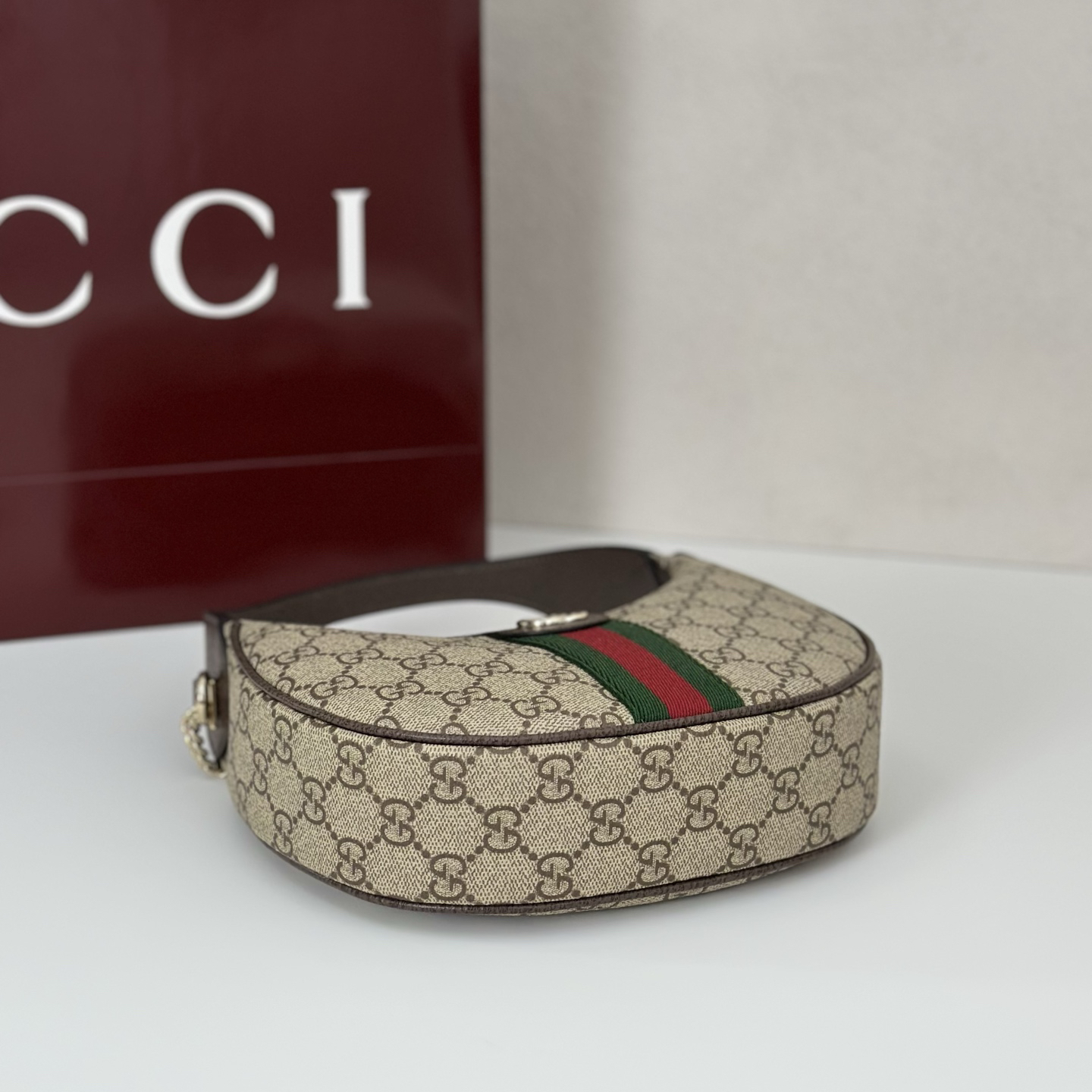 Gucci Ophidia small shoulder bag Beige - Bag
