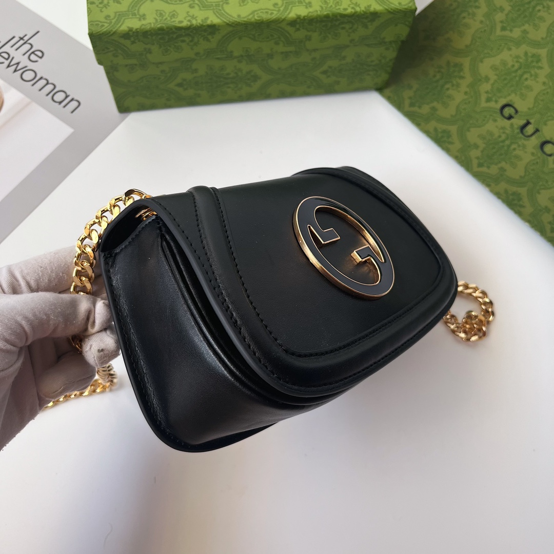Gucci Blondie Mini Shoulder Bag - Black Bag