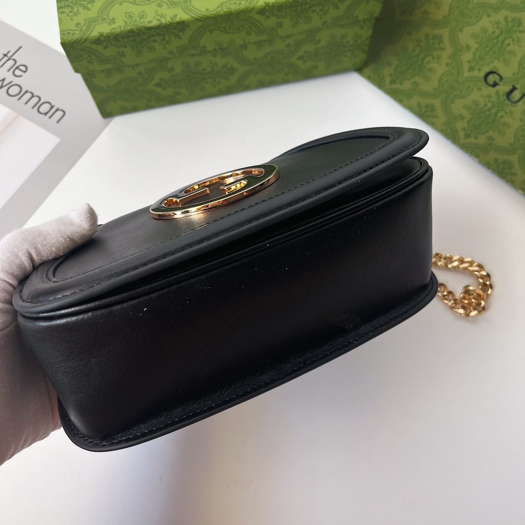 Gucci Blondie Mini Shoulder Bag - Black Bag