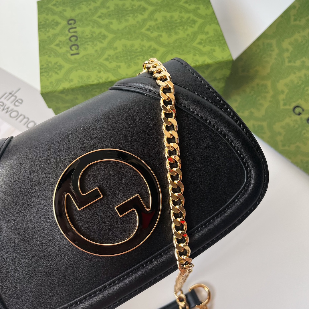 Gucci Blondie Mini Shoulder Bag - Black Bag