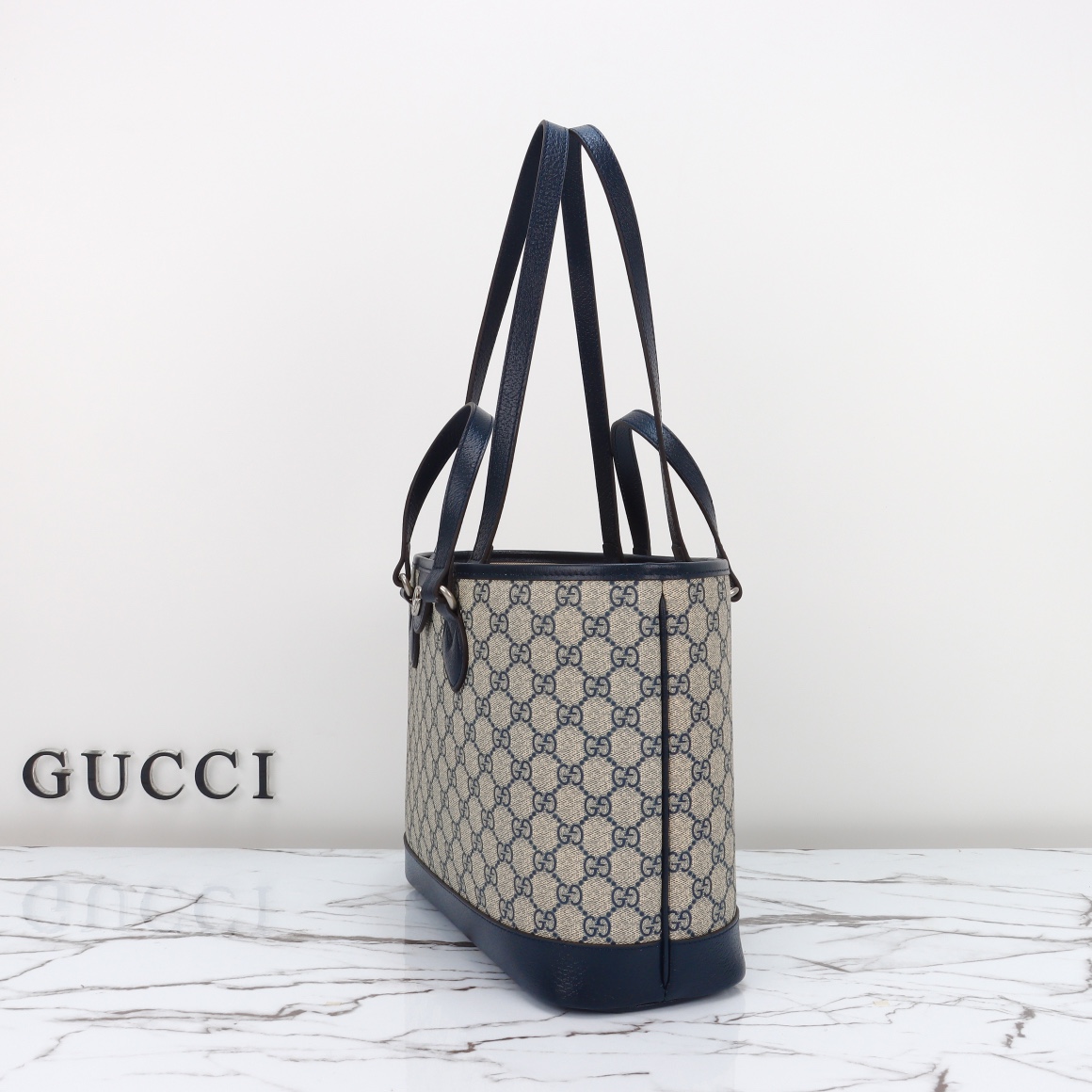 Gucci Ophidia Large Tote Bag - Blue Bag