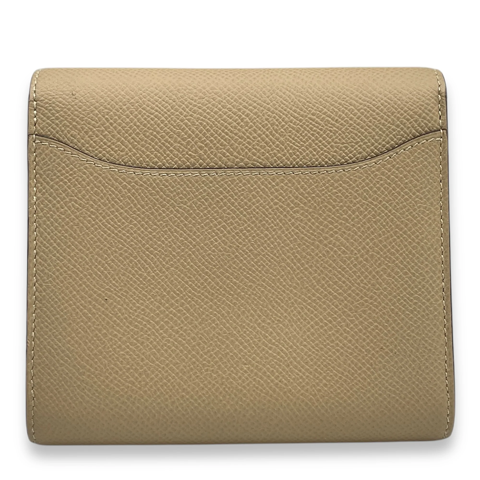 Constance Compact Trench Wallet in Epsom, Gold hardware