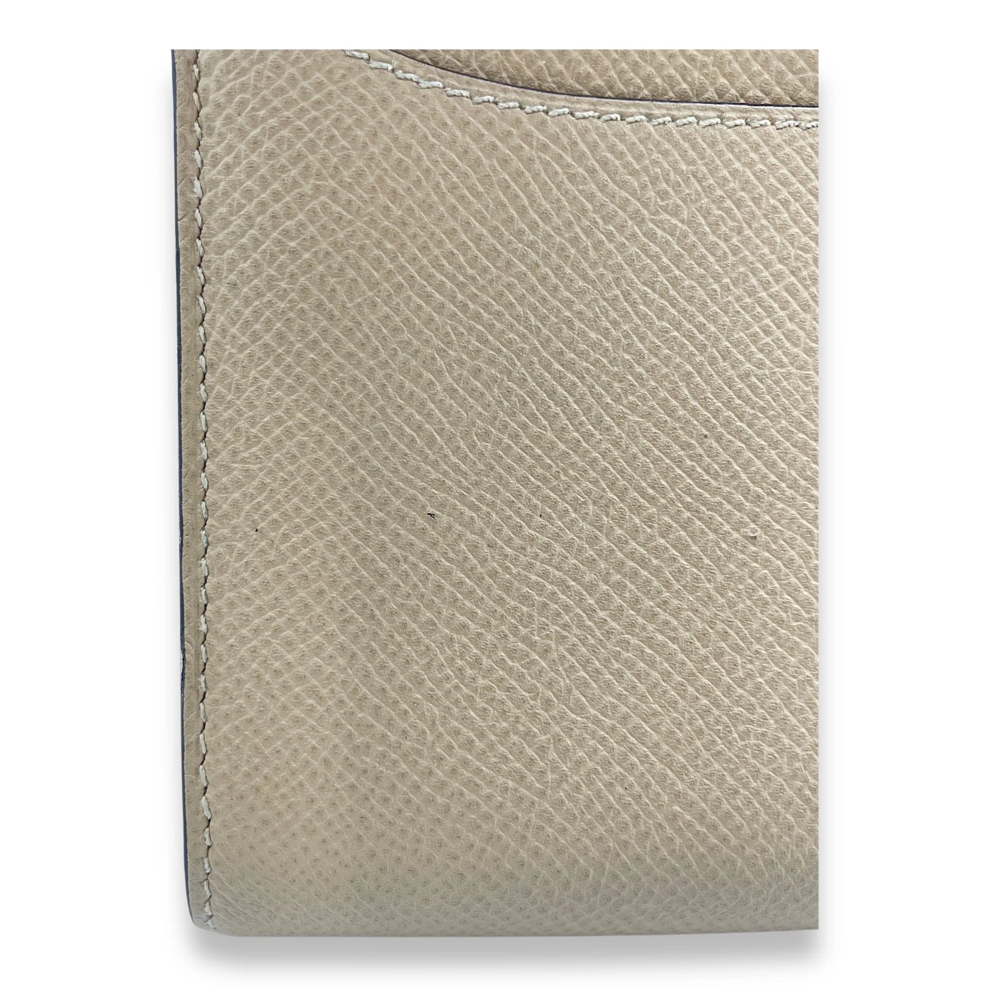 Constance Compact Trench Wallet in Epsom, Gold hardware